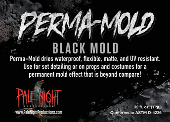 32 ounce Perma-Mold Black Mold