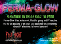 32 ounce Perma-Glow UV Green