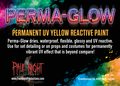 4 ounce Perma-Glow UV Yellow