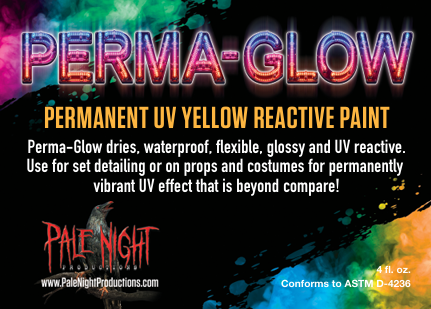 4 ounce Perma-Glow UV Yellow